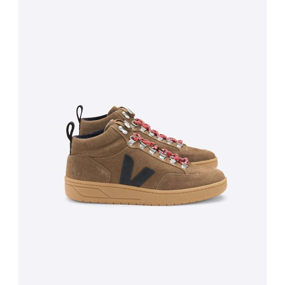 Veja RORAIMA SUEDE Hoog Dames Bruin | BE 356XYU